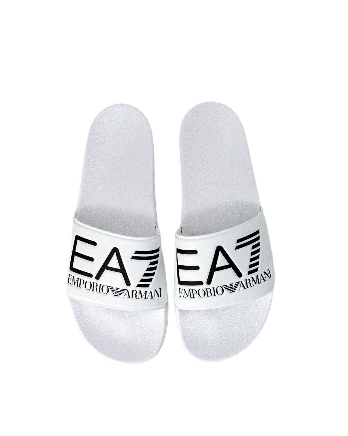 

Шлёпанцы EA7 с логотипом, белый