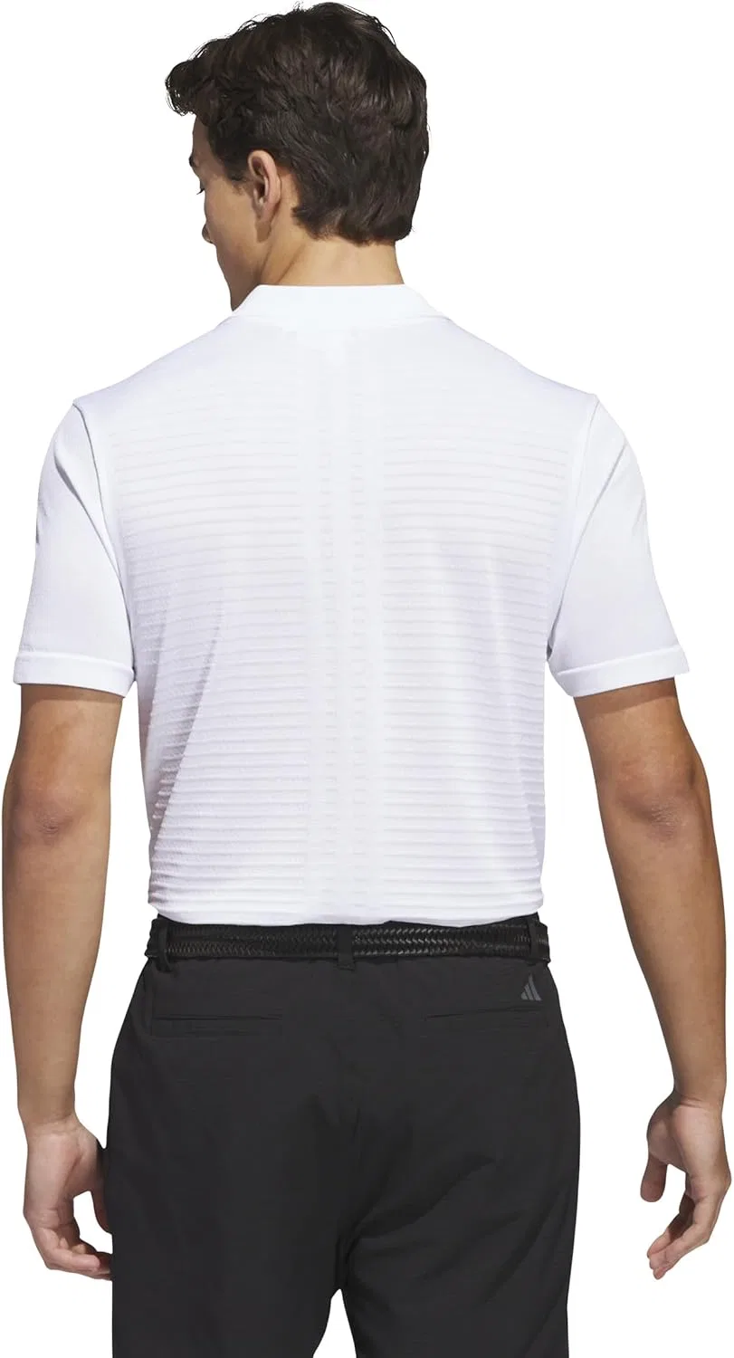 Футболка-поло Adidas Golf Men's ULTIMATE365 Tour Seamless, белый — фото 3