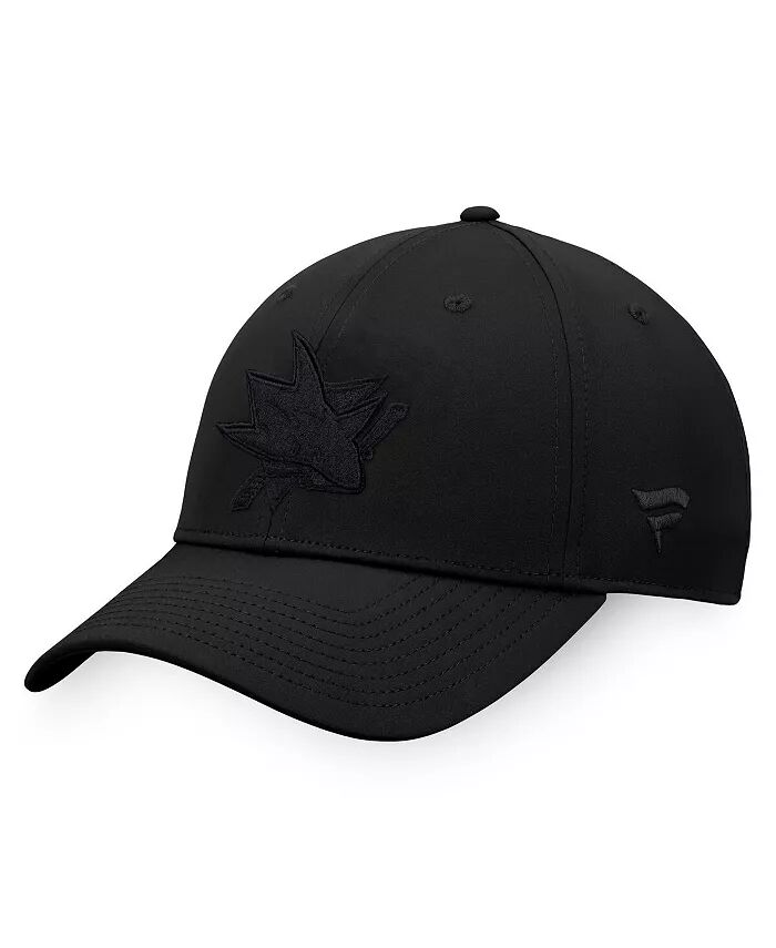 

Мужская черная бейсболка San Jose Sharks Authentic Pro Road Snapback Fanatics