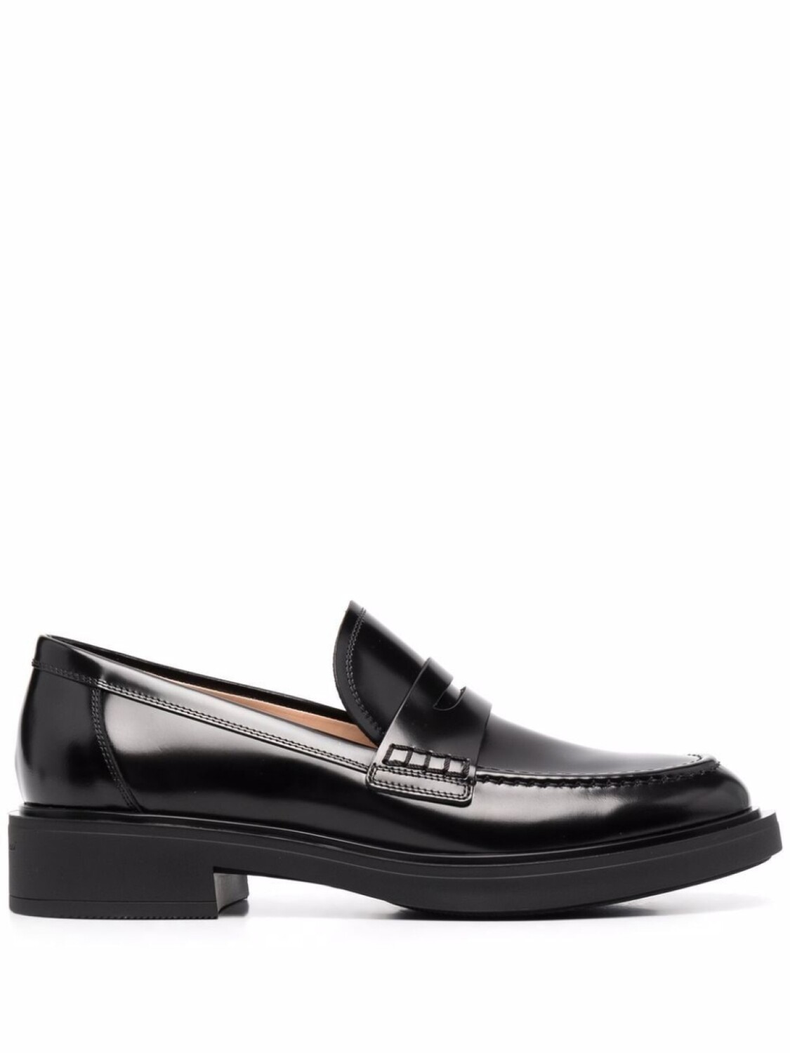 Gianvito Rossi лоферы Harris 20, черный