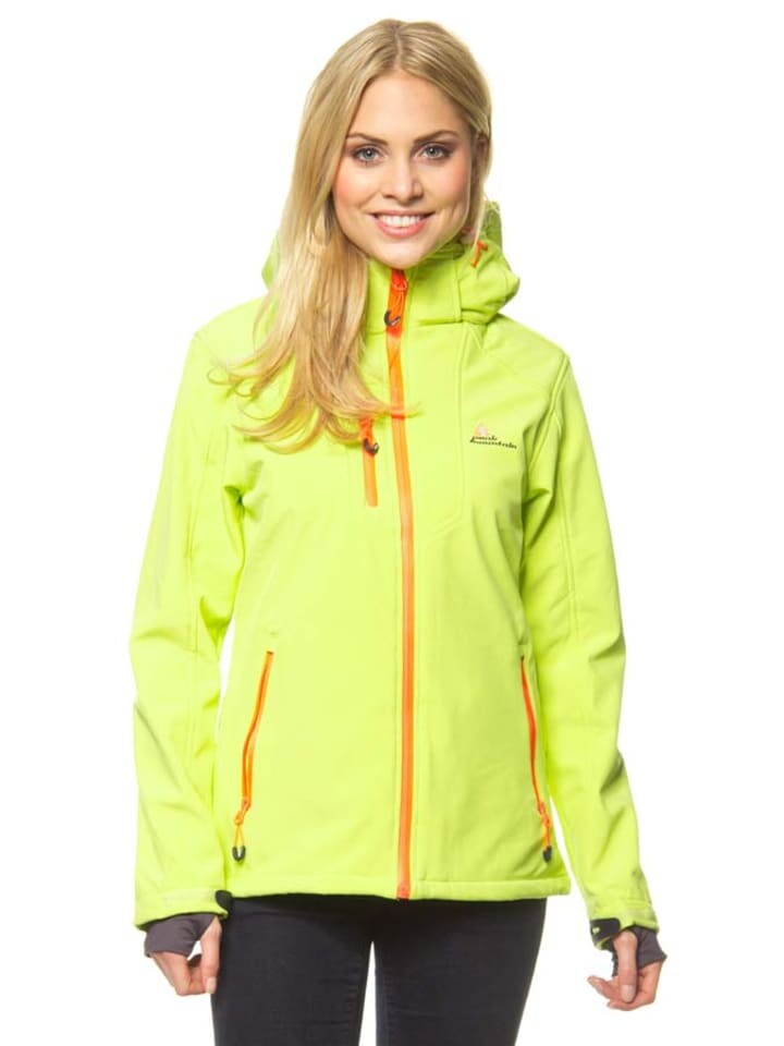 

Куртка софтшелл Peak Mountain Softshelljacke, желтый