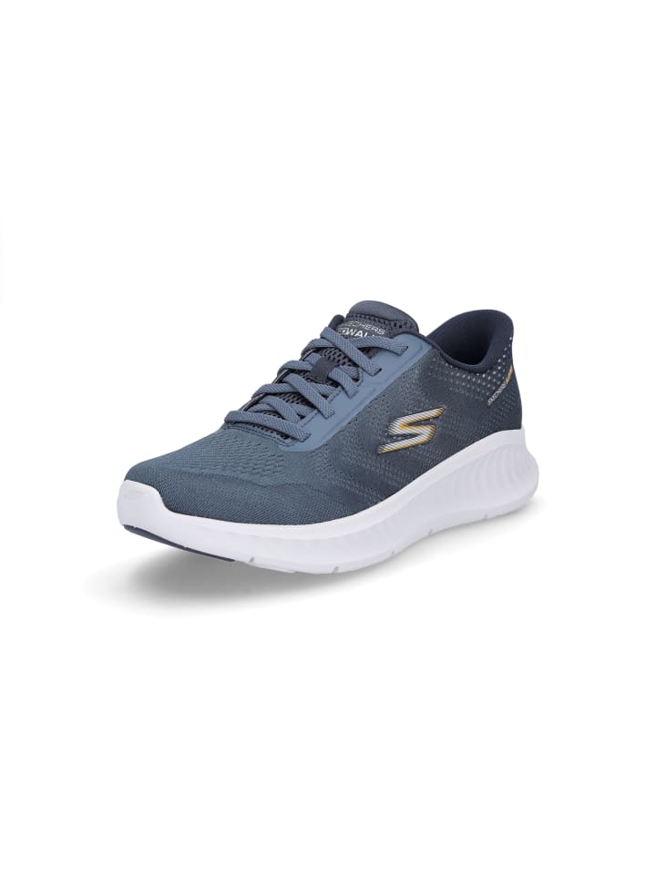 

Кроссовки на шнуровке Skechers, темно-синий