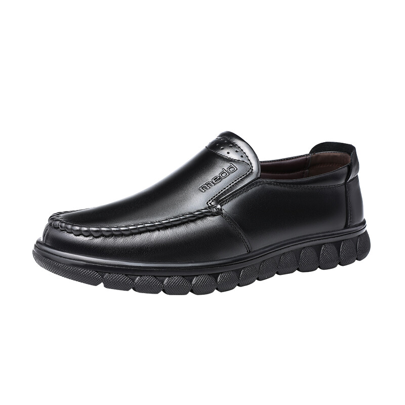 

Туфли мужские Men"s Casual Men Low-Top Medd, цвет Black single shoes
