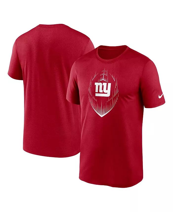 

Мужская красная футболка New York Giants Primetime Legend Icon Performance Nike