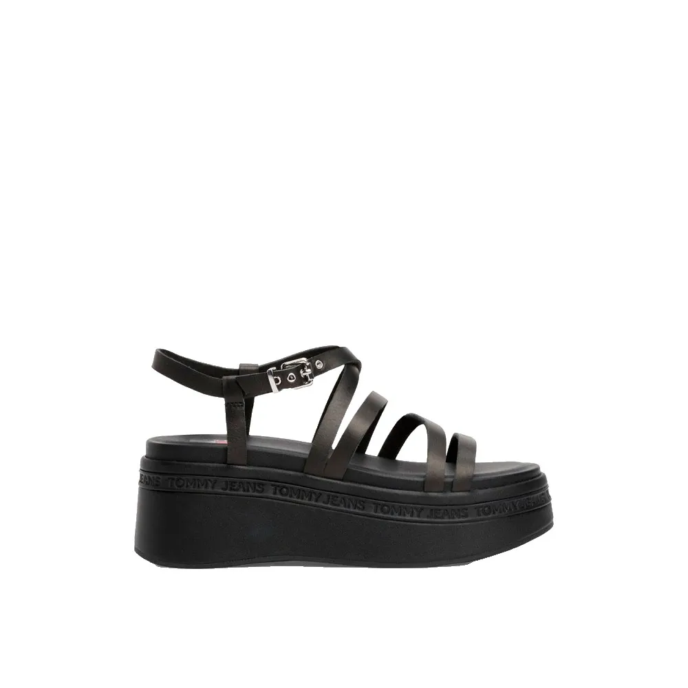 Сандалии Tommy Hilfiger EN0EN02756 wedge, черный