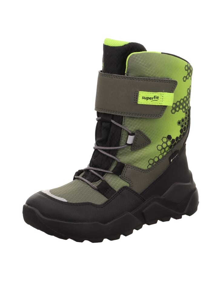 

Сапоги superfit Winterstiefel ROCKET, цвет Grün/Schwarz