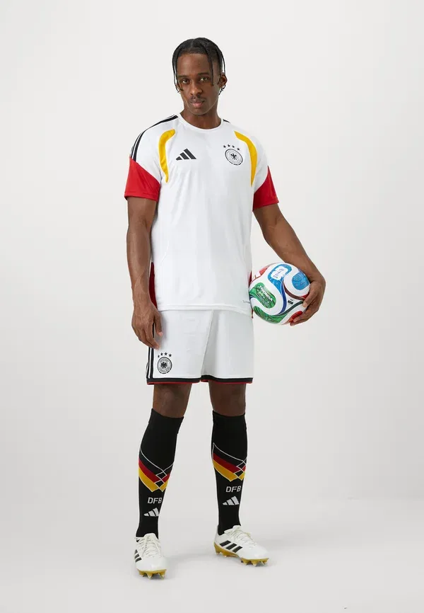 Футболка Adidas Performance Deutschland dfb 26 tiro training national team wear, белый — фото 2