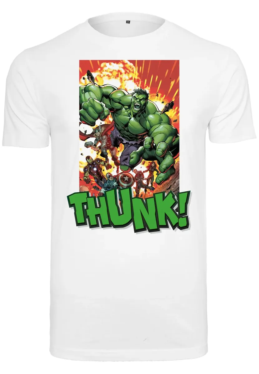 

Рубашка с короткими рукавами Merchcode " Merchcode Men's Avengers Explosion Tee", белый