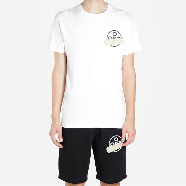 Футболка OFF-WHITE C/O Virgil Abloh Men'S White Tape Arrows Slim, белый — фото 3