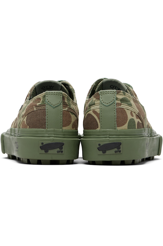 Кроссовки Haki Vans & OAMC Edition Seylynn Wtaps, Camo Green — фото 2