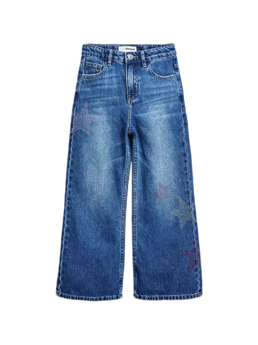 Джинсы Star-detail Desigual, синий