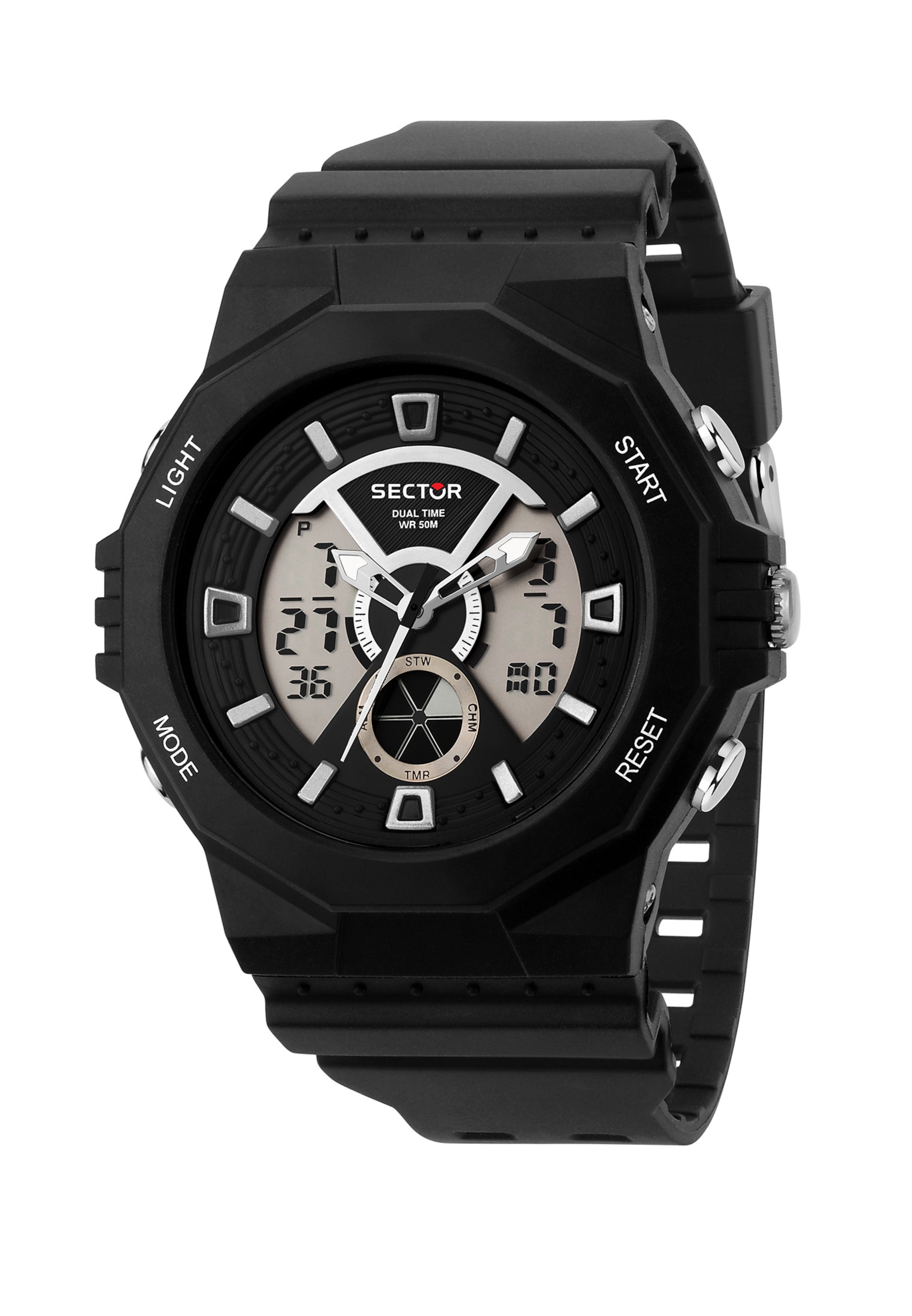 

SECTOR Цифровые часы в черном цвете