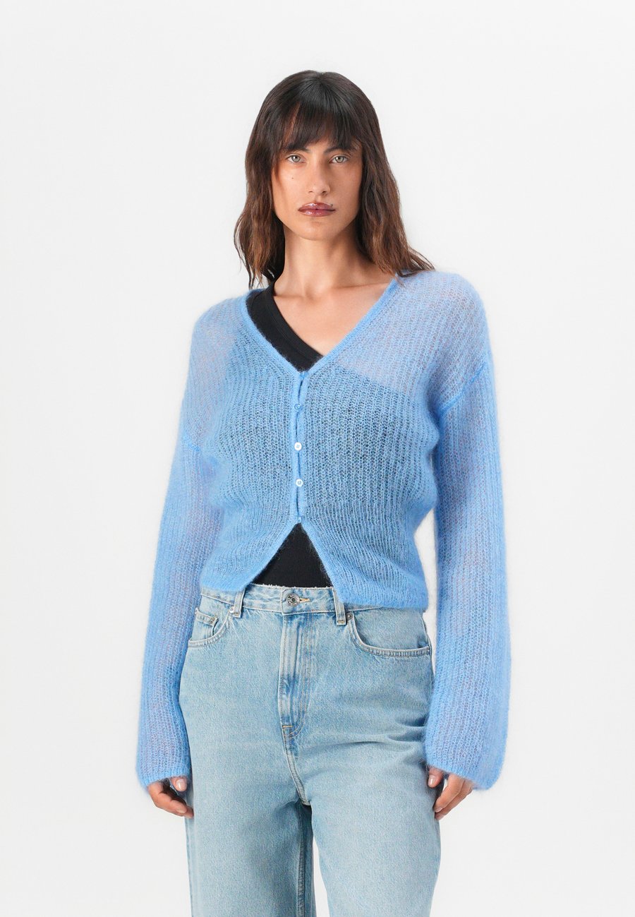 

Кардиган Samsøe Samsøe POPPIE CARDIGAN, Della Robbia Blue/Blue
