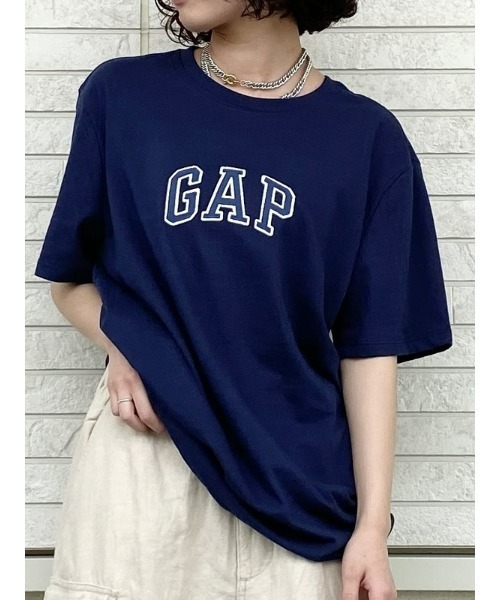 

Футболка унисекс с логотипом Gap, темно-синяя