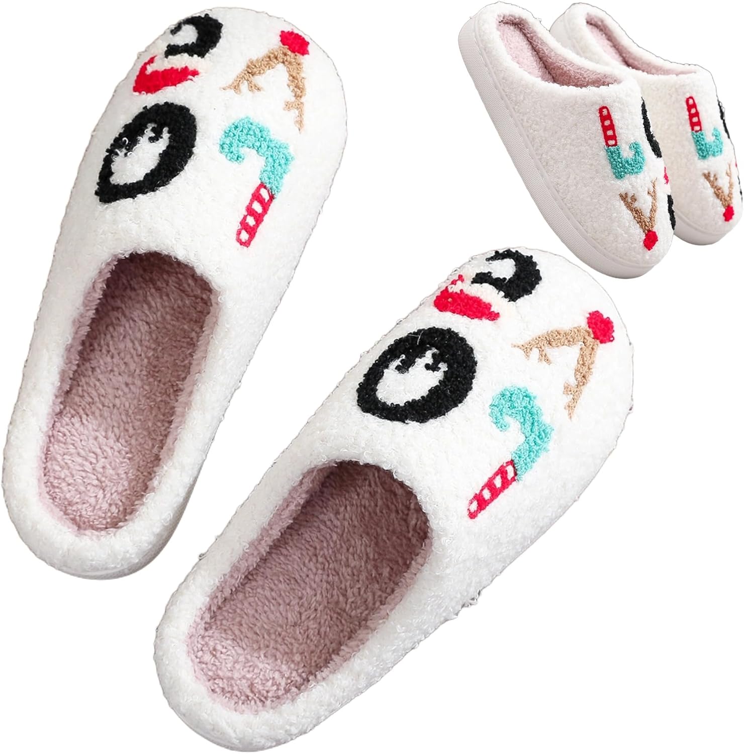 

Мягкие плюшевые тапочки, теплые тапочки, тапочки для пар, тапочки ко Дню святого Валентина, удобные тапочки для женщин и мужчин, домашние, мягкие, уютные, с нескользящей подошвой, тапочки для спальни, пушистые тапочки, подарок Iwhgrmp, Love Shap...