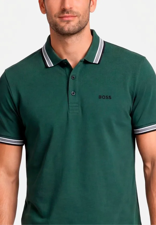 Рубашка поло Boss, Verde — фото 4