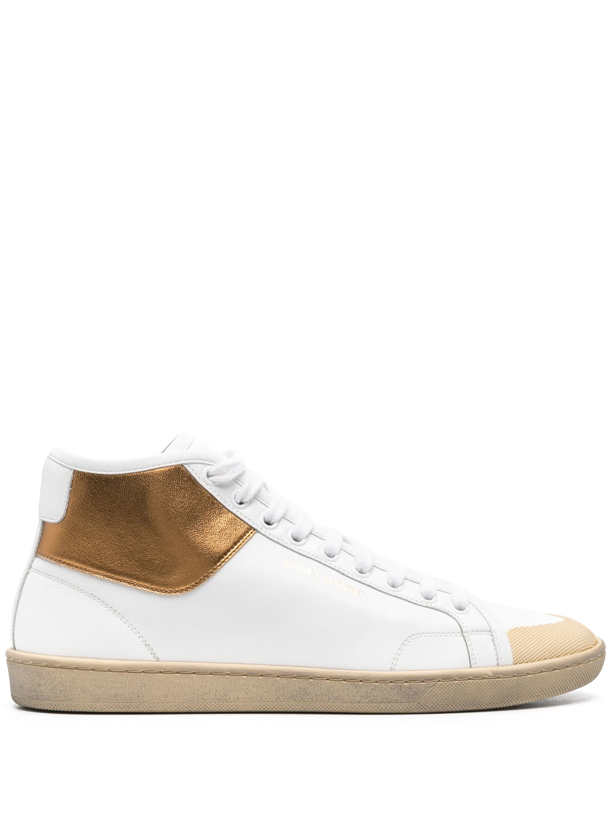 Кеды Court Classic SL/39 Saint Laurent, белый