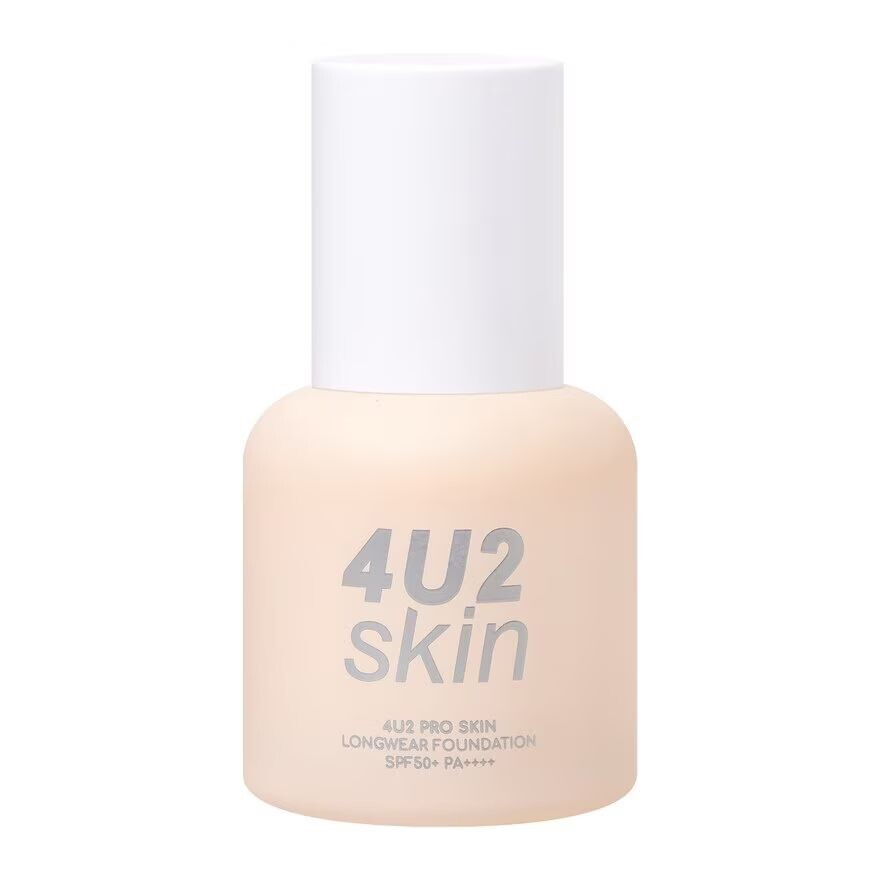 

4 U 2 4U2 Pro Skin Longwear Foundation SPF50+ PA++++ 35мл. 24, Nude Vanilla