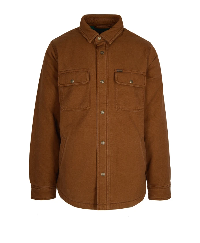 

Коричневая рубашка на флисовой подкладке Filson, коричневый