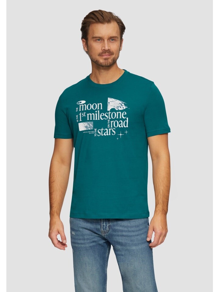 

Футболка s.Oliver T-Shirt kurzarm, цвет Petrol