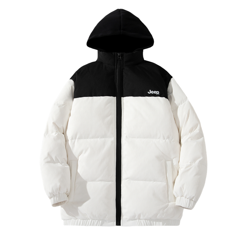 

Школьная пуховая куртка Jeep, черная