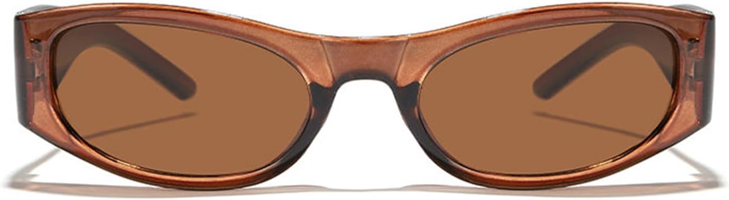 

Солнцезащитные очки Willochra Y2K с обтекаемой формой для женщин и мужчин, модные черные очки в стиле ретро 90-х, футуристические очки с защитой от УФ-излучения UV400, C6