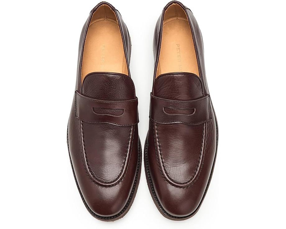 Мужские лоферы Peter Millar Madison Penny, Chocolate — фото 2
