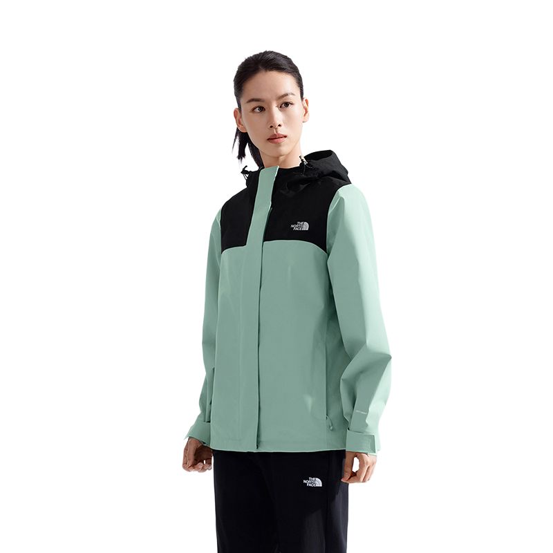 

THE NORTH FACE Ветровка женская водонепроницаемая и ветрозащитная, Green