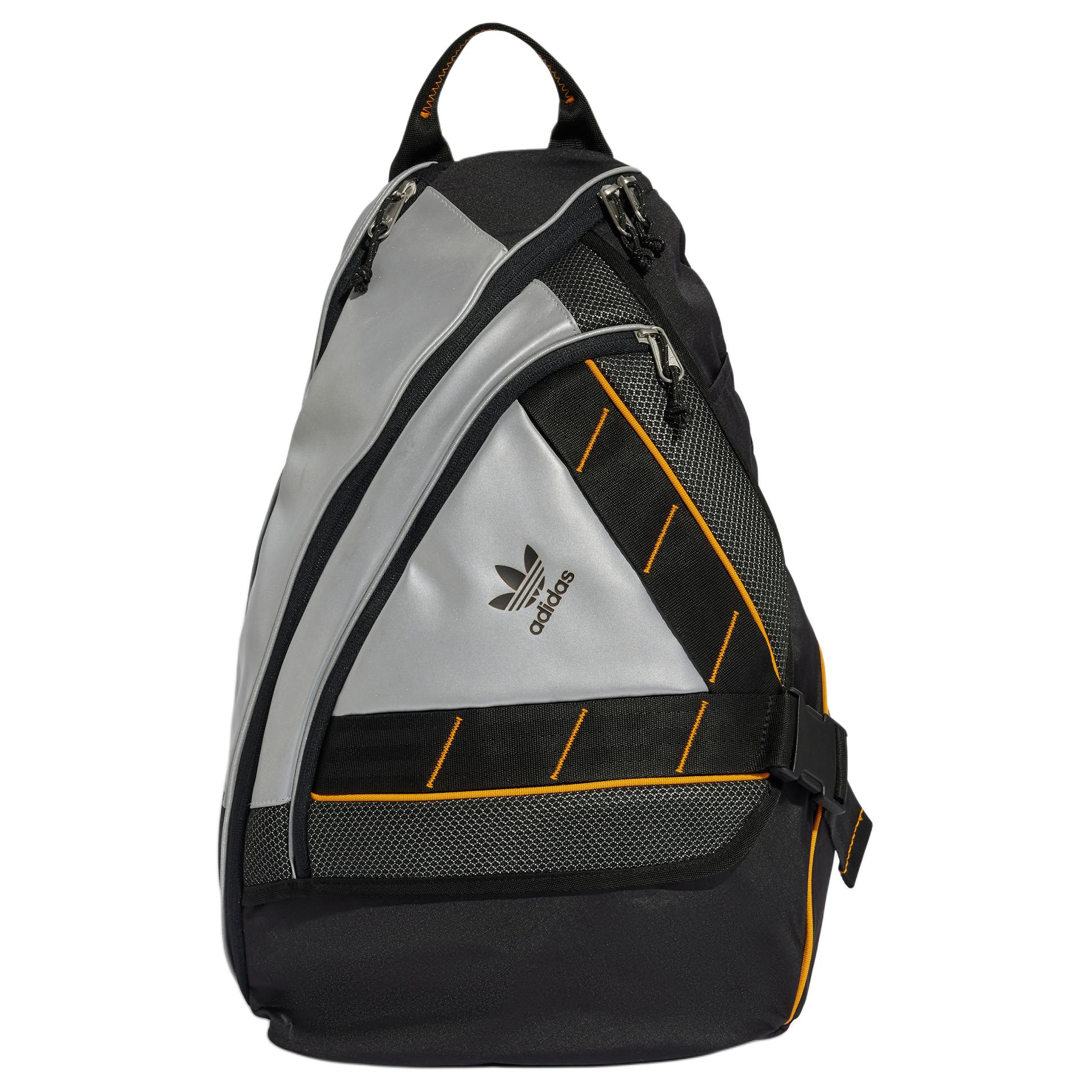 

Adidas One Shoulder Backpack Black/Reflective Silver Adidas Originals, Чёрный и Тёмный Серебристо-Серый
