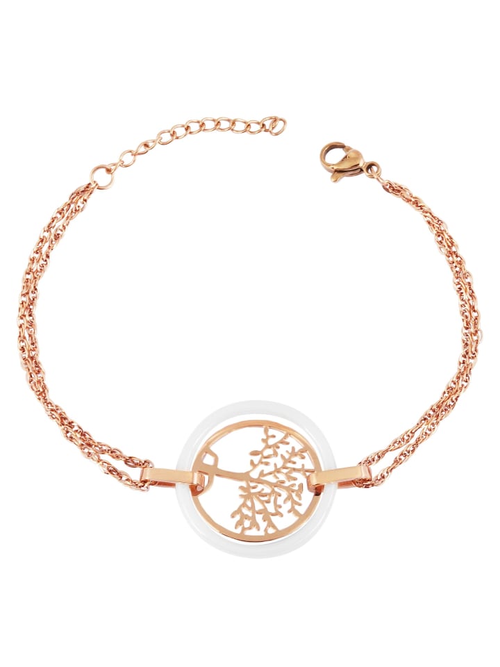 

Adeliás Женский браслет «Древо жизни» из нержавеющей стали, 16 см, золотой