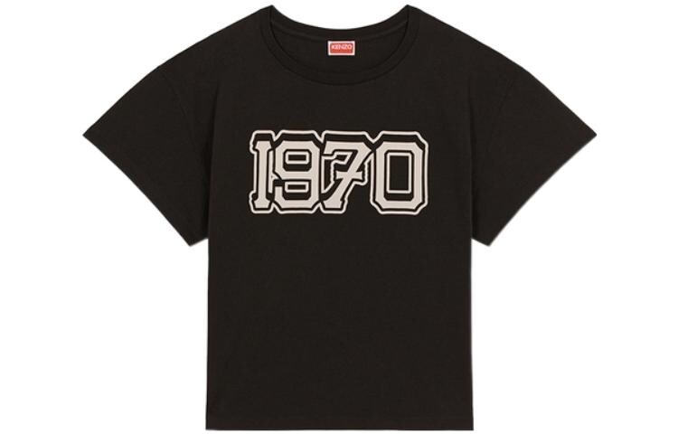 

Футболка женская Kenzo x Nigo 1970 Varsity Boxy, черный