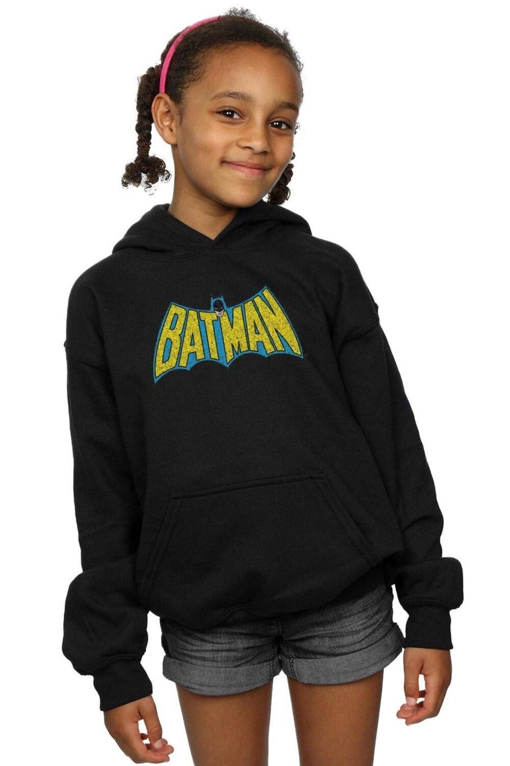 

Толстовка с логотипом Batman Crackle DC Comics, черный