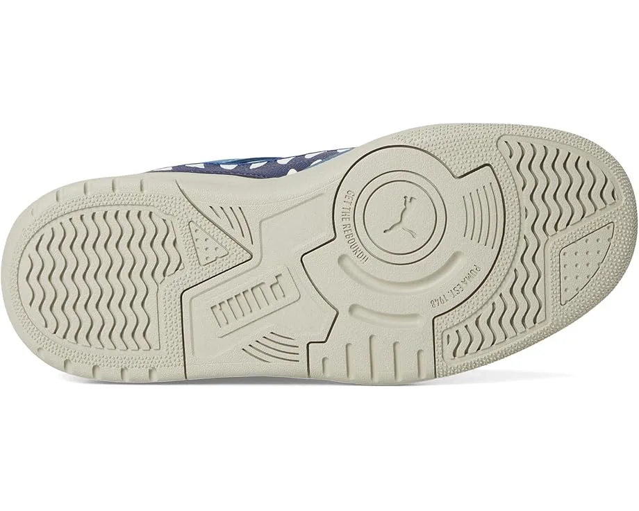 Кроссовки PUMA Kids Rebound Retro Jurassic World Shoes (Big Kid), Seafoam/Navy/Creamy Vanilla — фото 3
