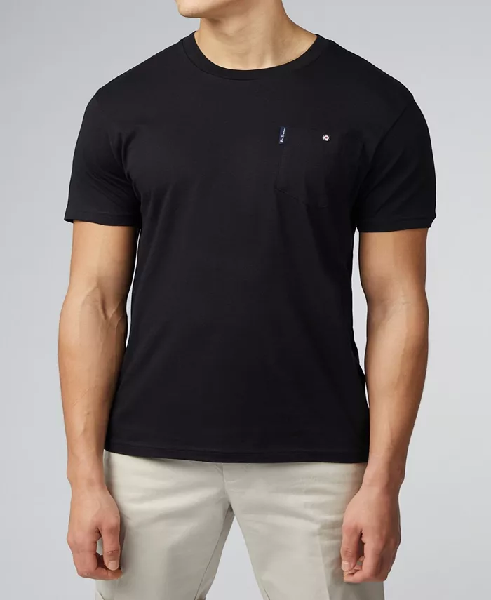 

Мужская футболка с коротким рукавом Signature Pocket Ben Sherman, черный