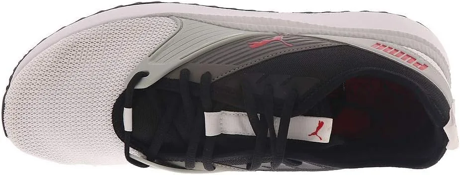 Мужские кроссовки Puma Pacer Next FFWD Alexander Mcqueen, белый/черный/красный — фото 2