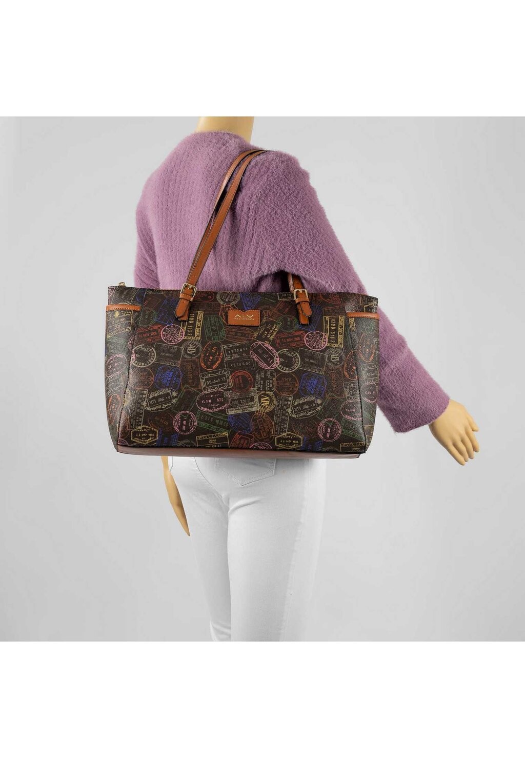 

Сумка для покупок DAISY COLLECTION NO BORDERS ALV by Alviero Martini, темно-коричневый