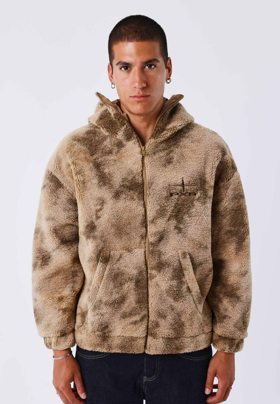 

Флисовая куртка Project X Paris À CAGOULE, Gris Fumé/Metallic Grey