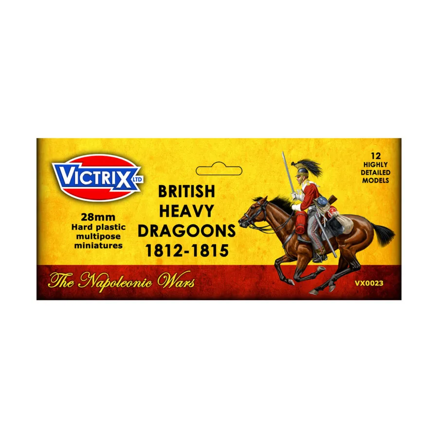 

Британские наполеоновские тяжелые драгуны 1812-1815 гг., Historical Miniatures - Napoleonic (Victrix) (28mm)