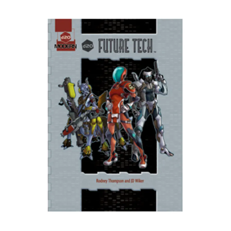 

d20 Future Tech, d20 Modern (WOTC), мягкая обложка