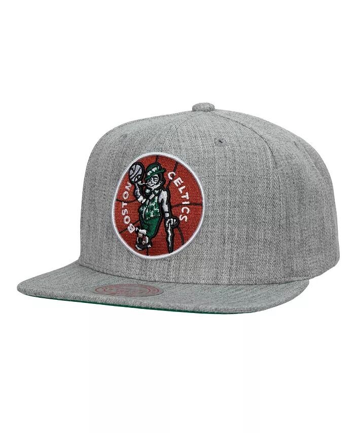 

Мужская кепка Snapback Boston Celtics Hardwood Classics 2.0 цвета Хизер Серая Boston Celtics Mitchell & Ness