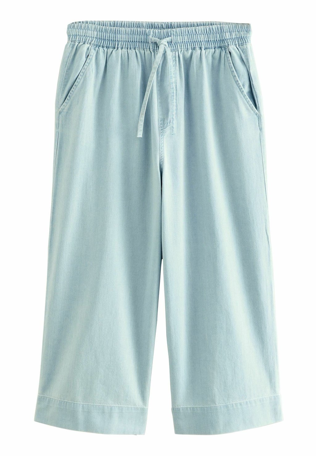 

Брюки LIGHTWEIGHT WIDE LEG TENCEL. Next, синий