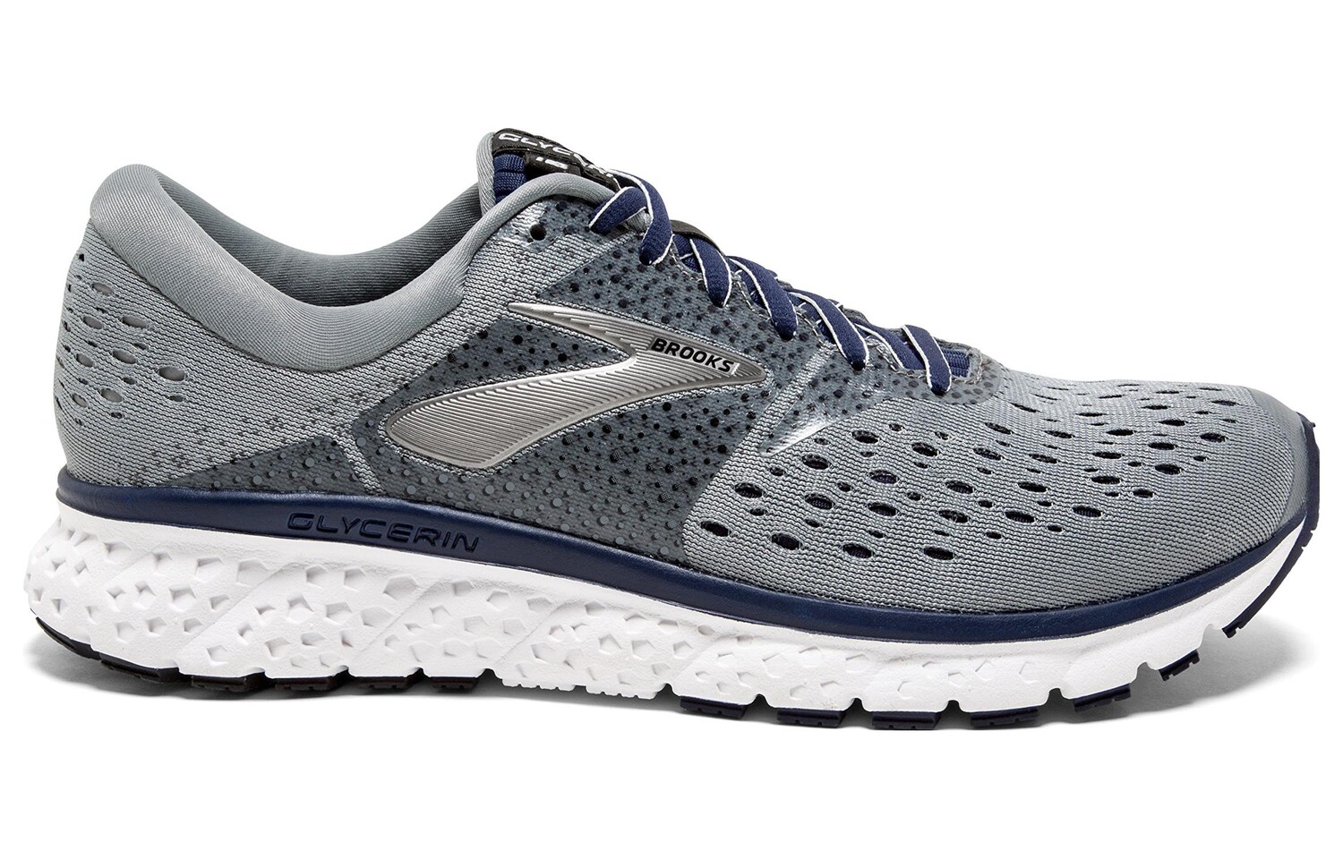 

Кроссовки Brooks Glycerin 16 'Grey Navy', серый