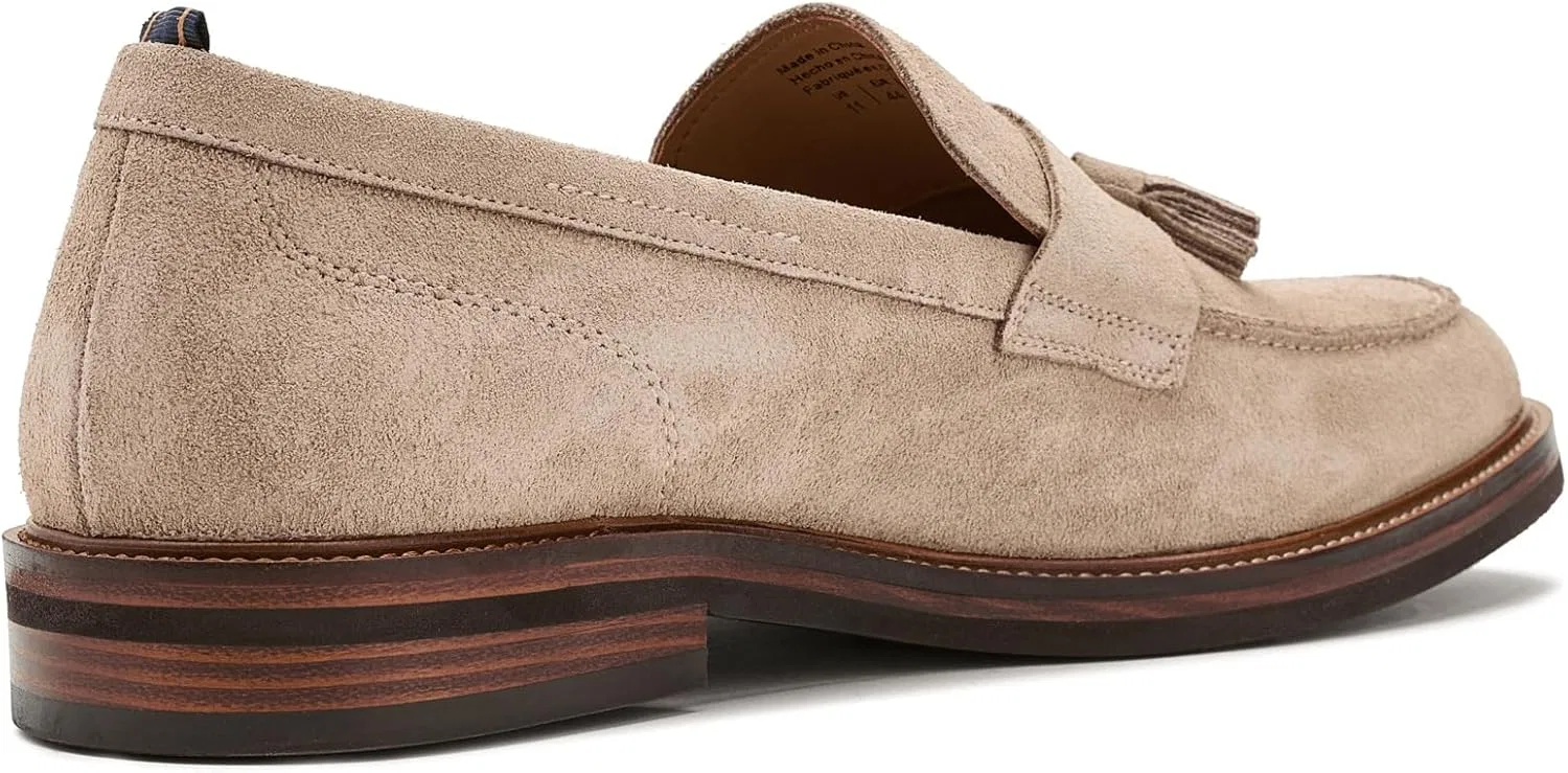 Лоферы Brooks Brothers, Medium Beige Leather Suede — фото 3