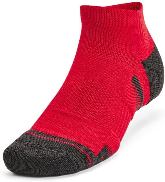 

Under Armour unisex-adult Unisex Ua Perf Tech 6pk Low, Red
