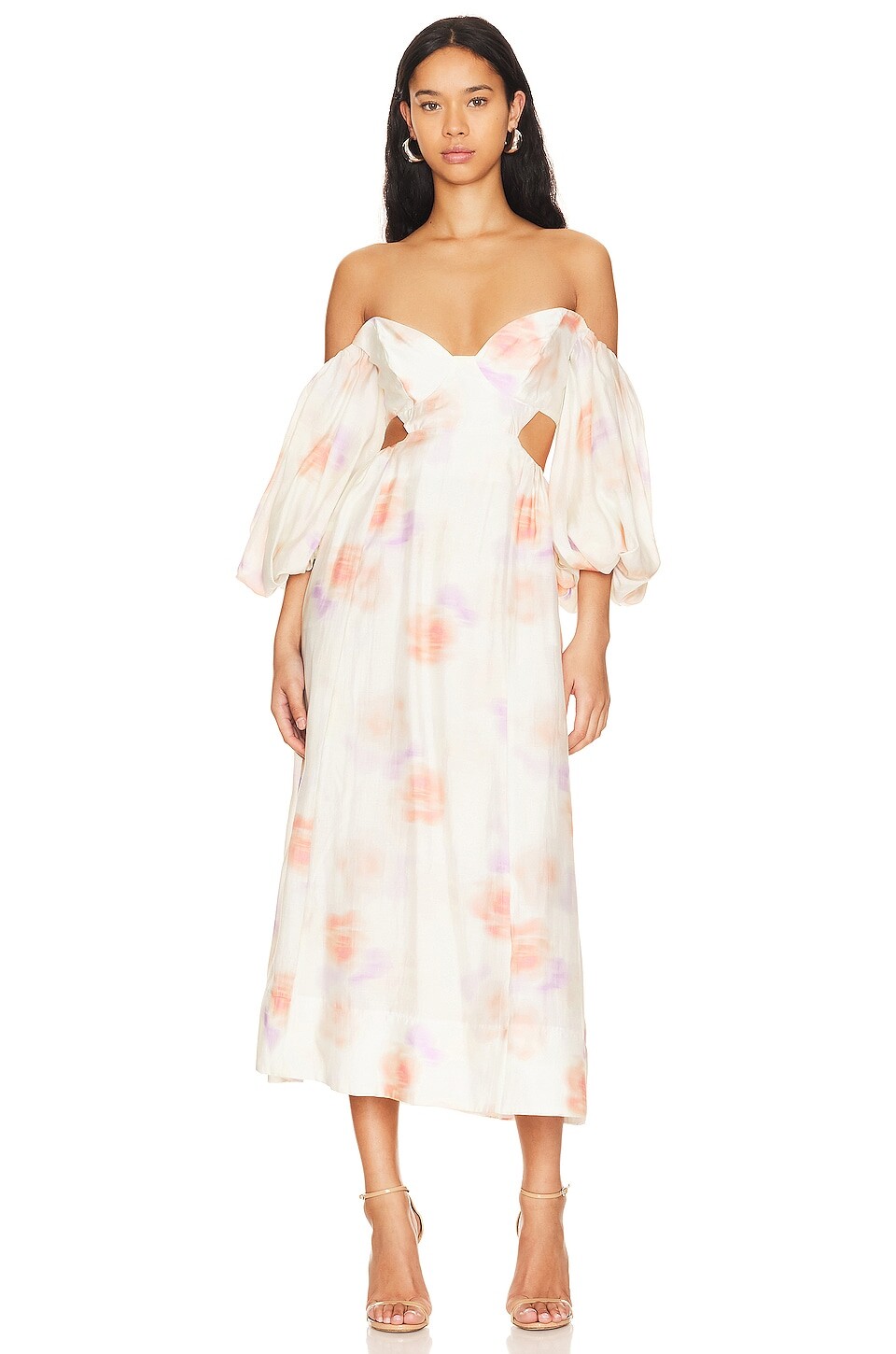 

Платье миди Bardot Lucia, цвет Painterly Floral