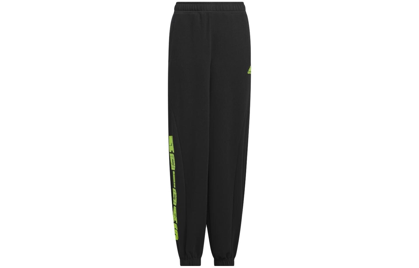 

Детские трикотажные спортивные штаны Adidas, черный