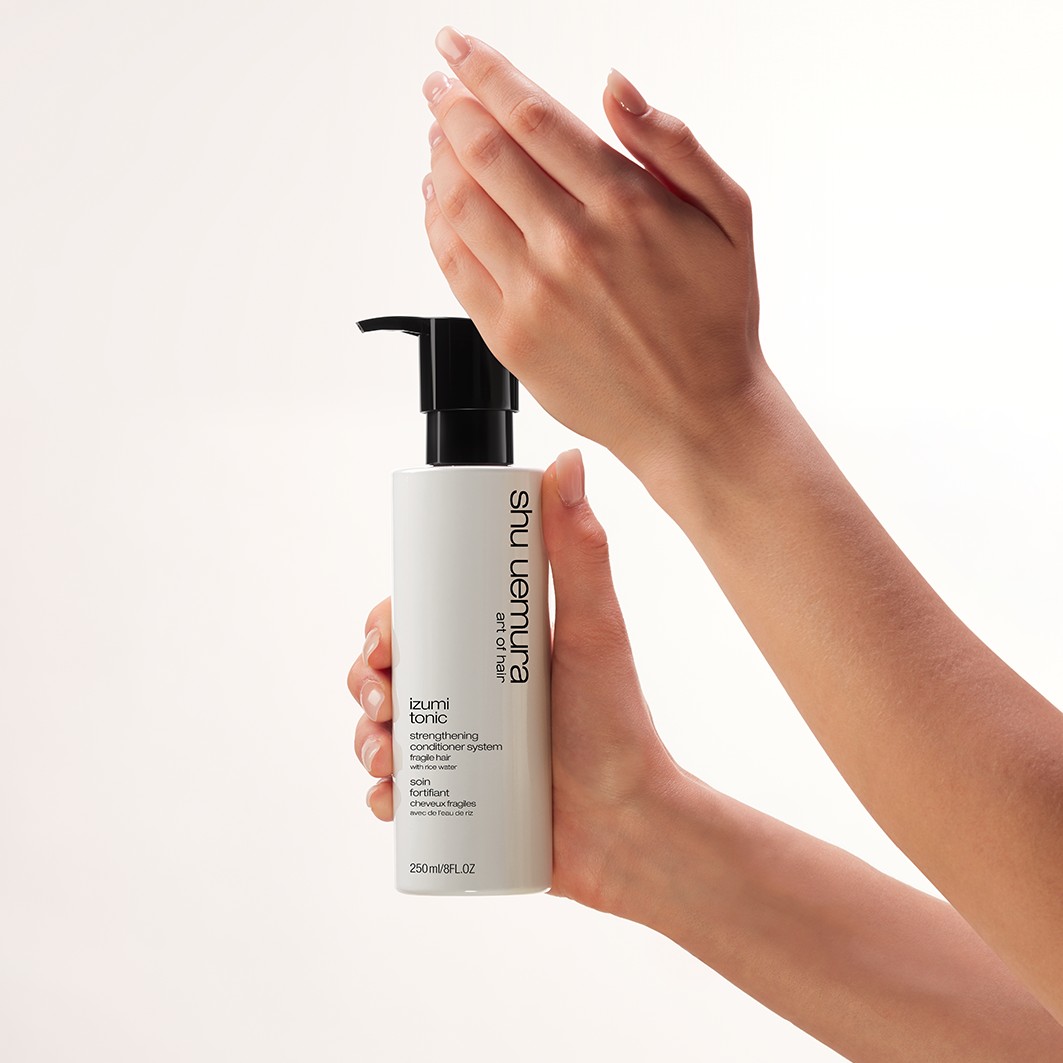 Кондиционер для волос izumi tonic strengthening Shu Uemura, объем 250 мл — фото 4