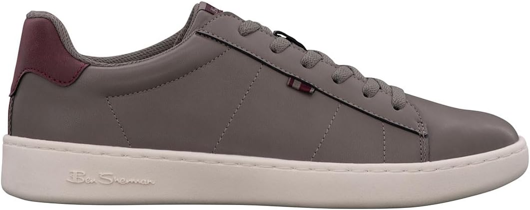 Мужские модные кроссовки Hampton Ben Sherman, белый/серый — фото 2