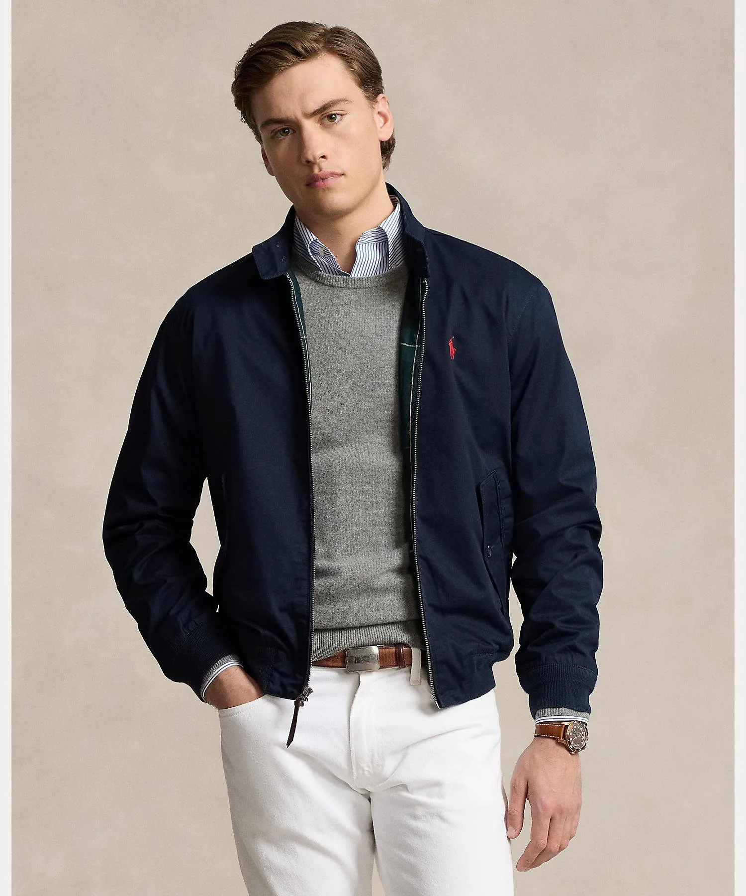 Твиловая куртка Polo Ralph Lauren, 410 Navy