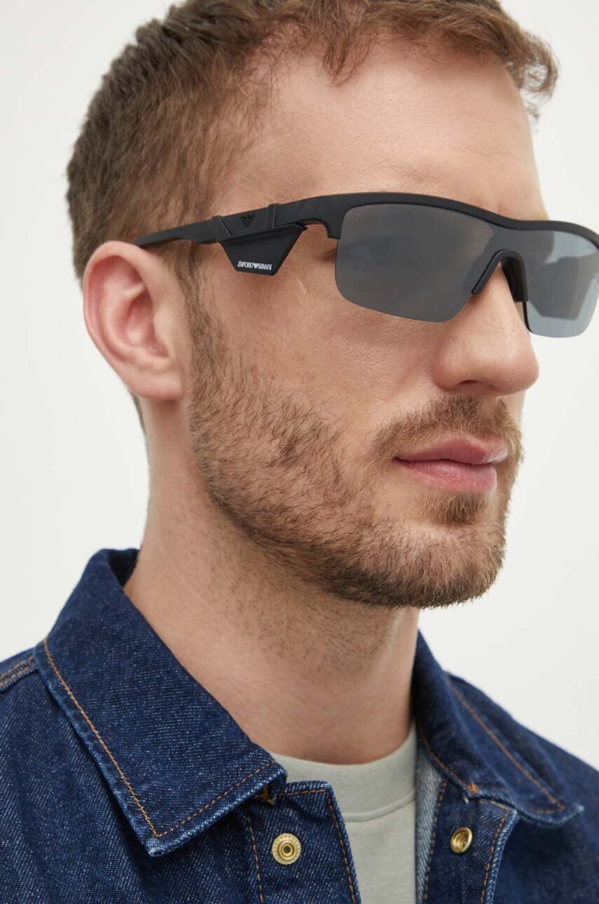 

Солнцезащитные очки Emporio Armani, черный